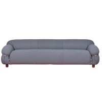 SOFA 3-OSOBOWA OLYMPIA TAPICEROWANA TKANINĄ SHERPA