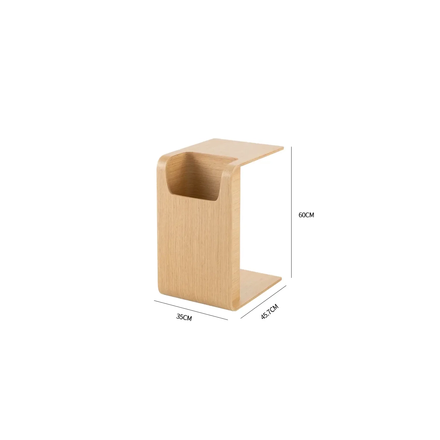 Denver multi-purpose wooden side table Nest Dream - 5
