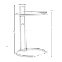 Design sidobord Eileen Gray Table Nest Dream - 28