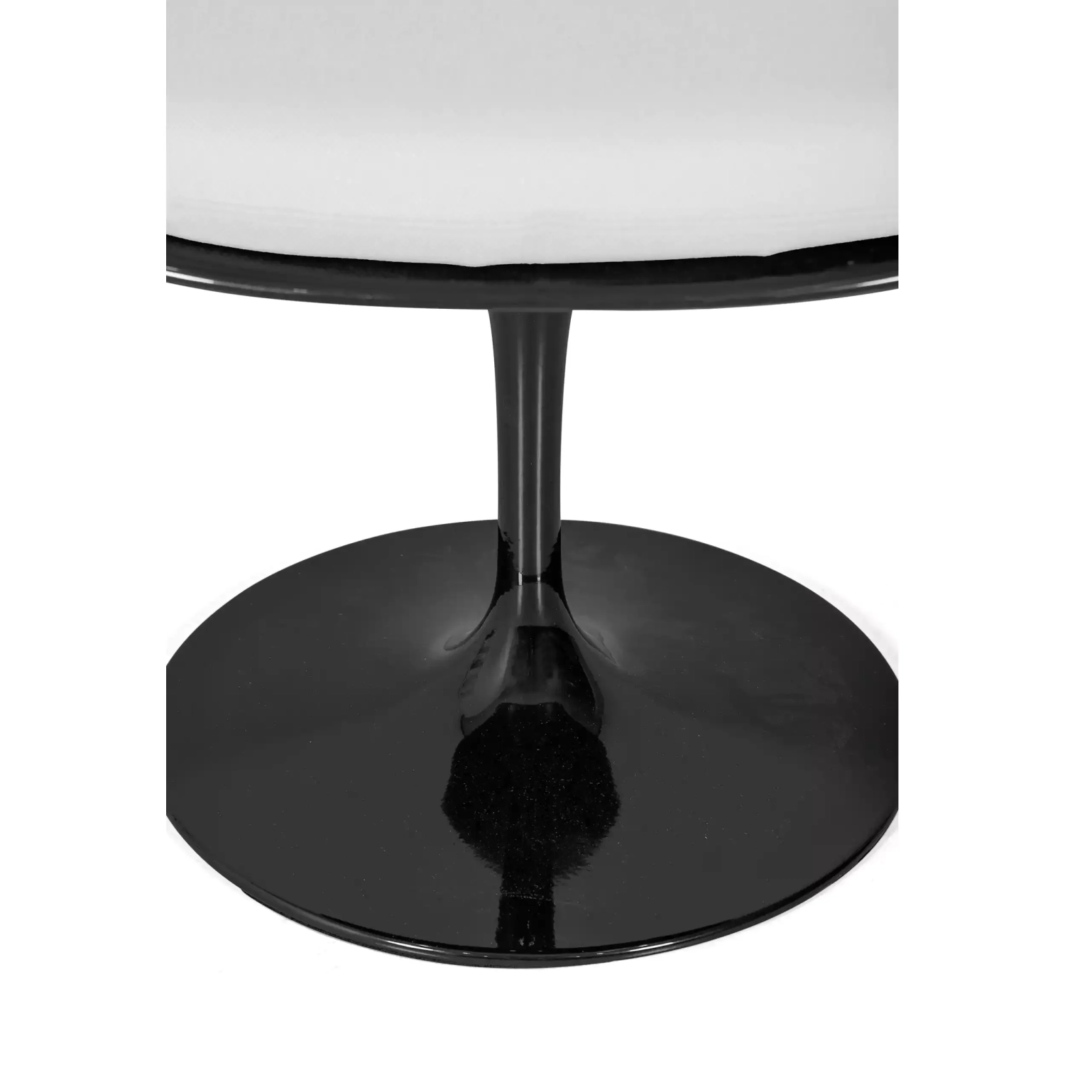 Chaise Lotus Arms All Black avec coussin en coton FURNMOD - 34