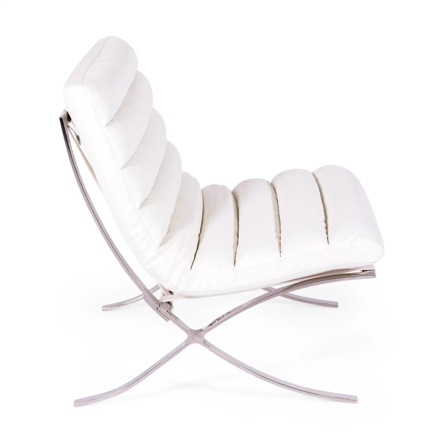 Synteettisellä nahalla verhoiltu design nojatuoli - Madrid Nest Dream - 14
