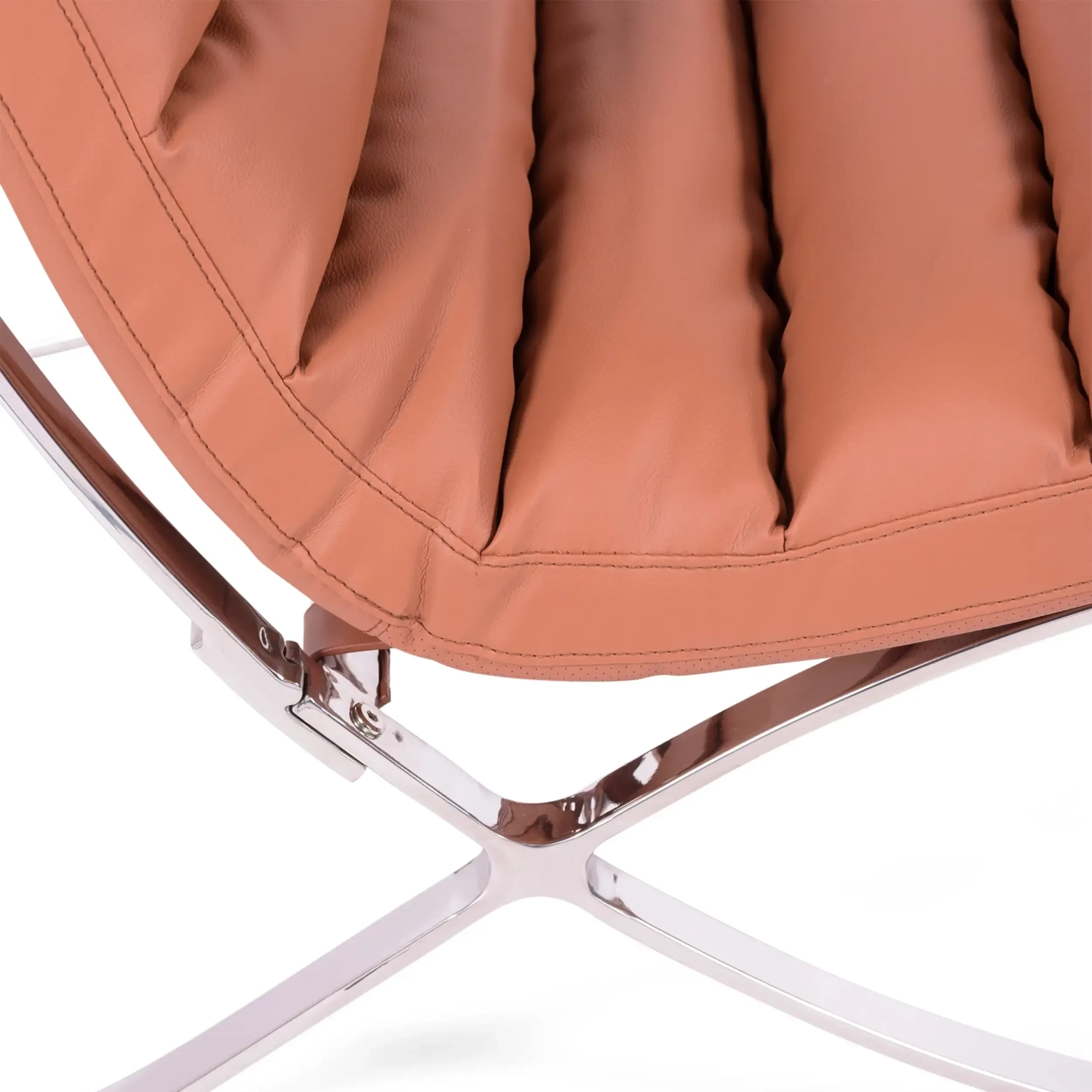 Design Sessel gepolstert in Kunstleder - Madrid Nest Dream - 18