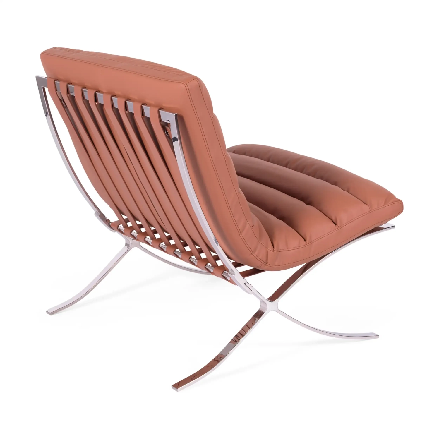 Designerski fotel tapicerowany skórą syntetyczną - Madryt Nest Dream - 23