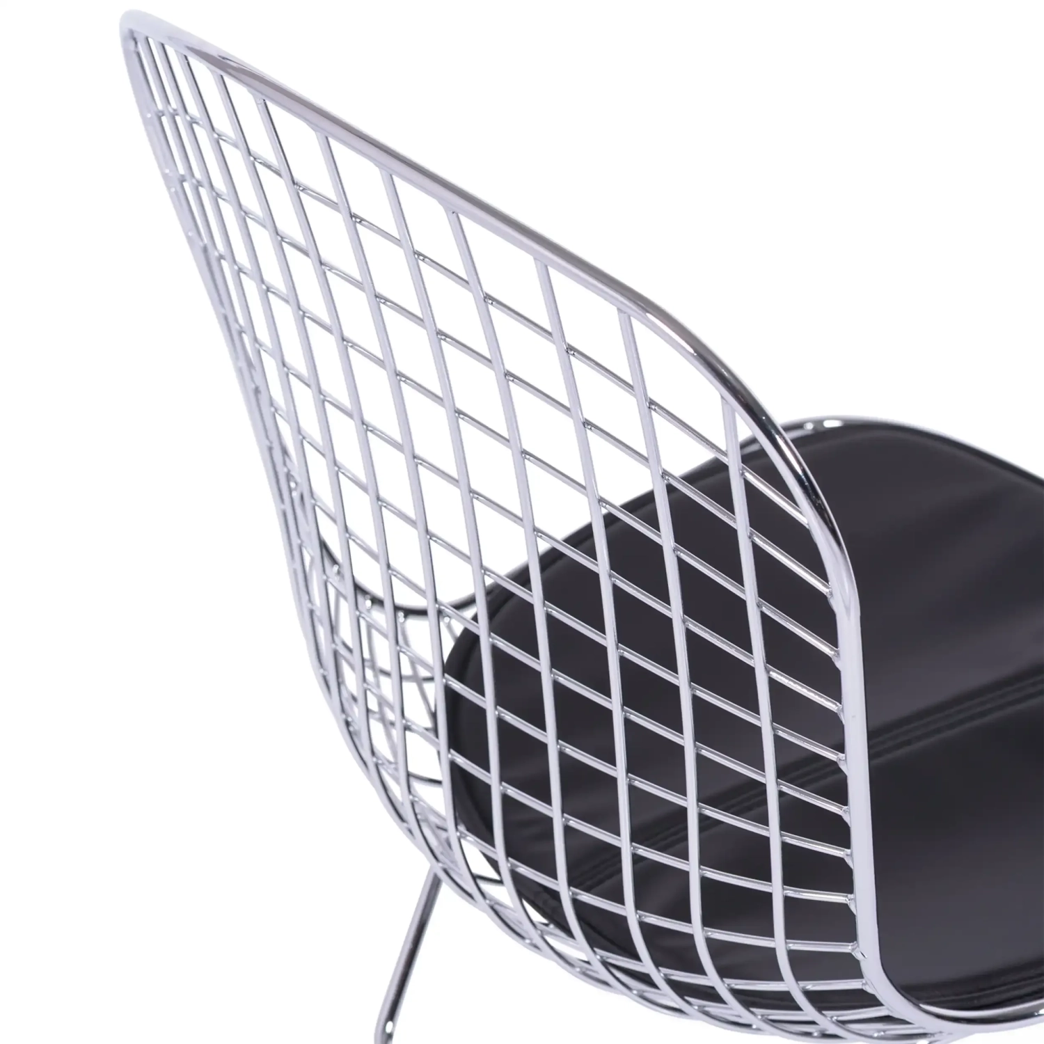 Berta chromed steel dining chair Berta FURNMOD - 7