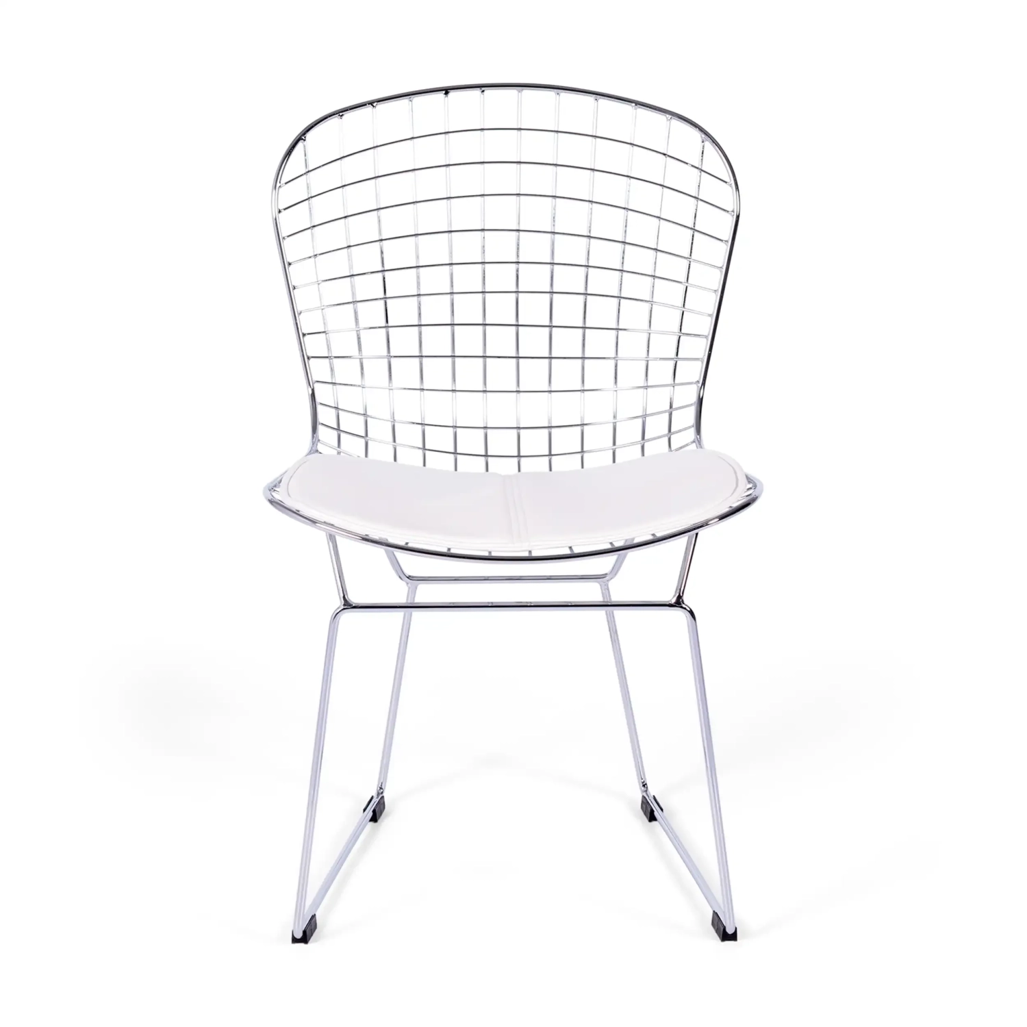 Sedia da pranzo in acciaio cromato Berta FURNMOD - 10