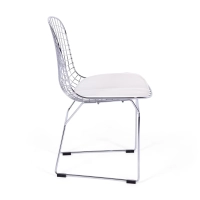 Sedia da pranzo in acciaio cromato Berta FURNMOD - 13