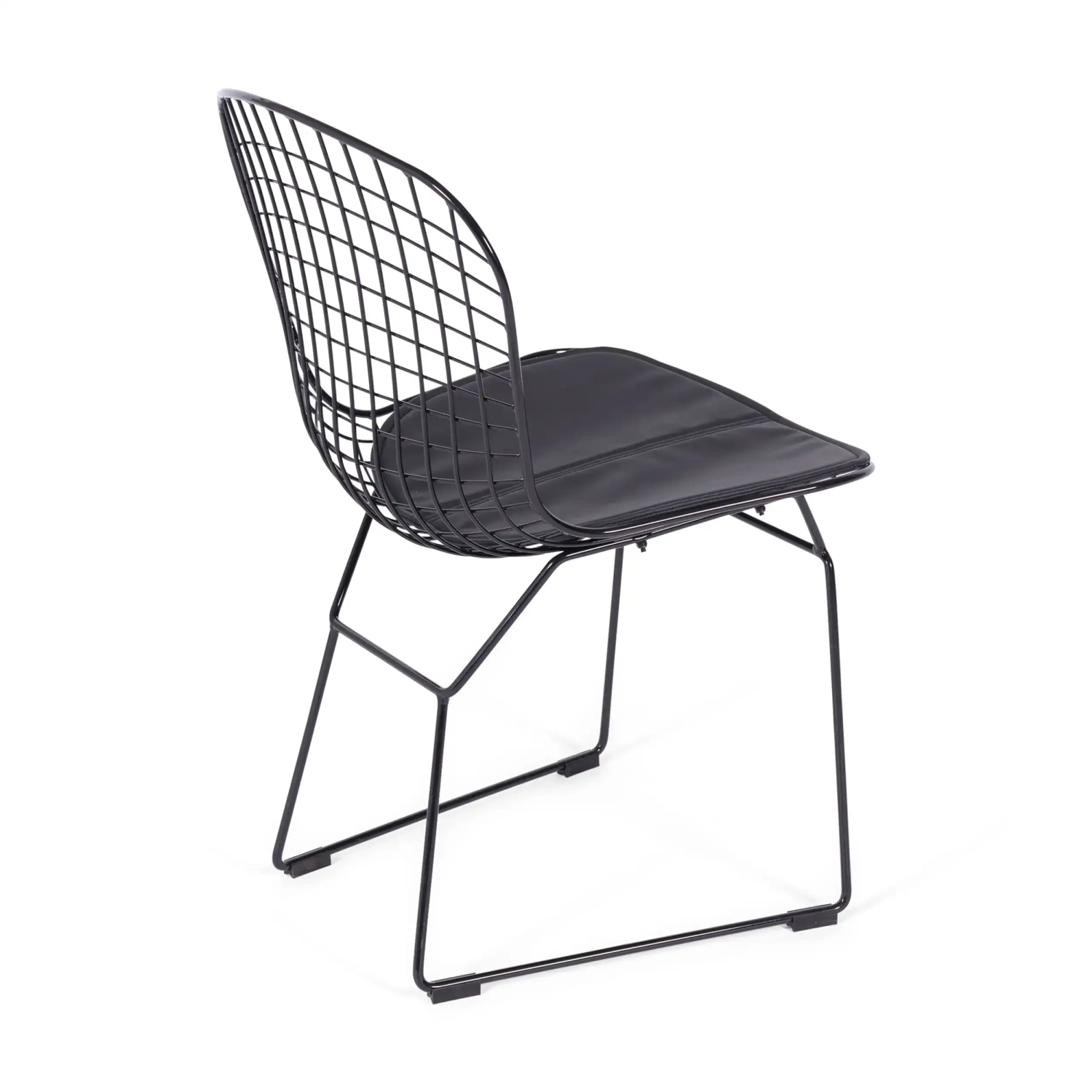 Sedia da pranzo in acciaio nero Berta FURNMOD - 7