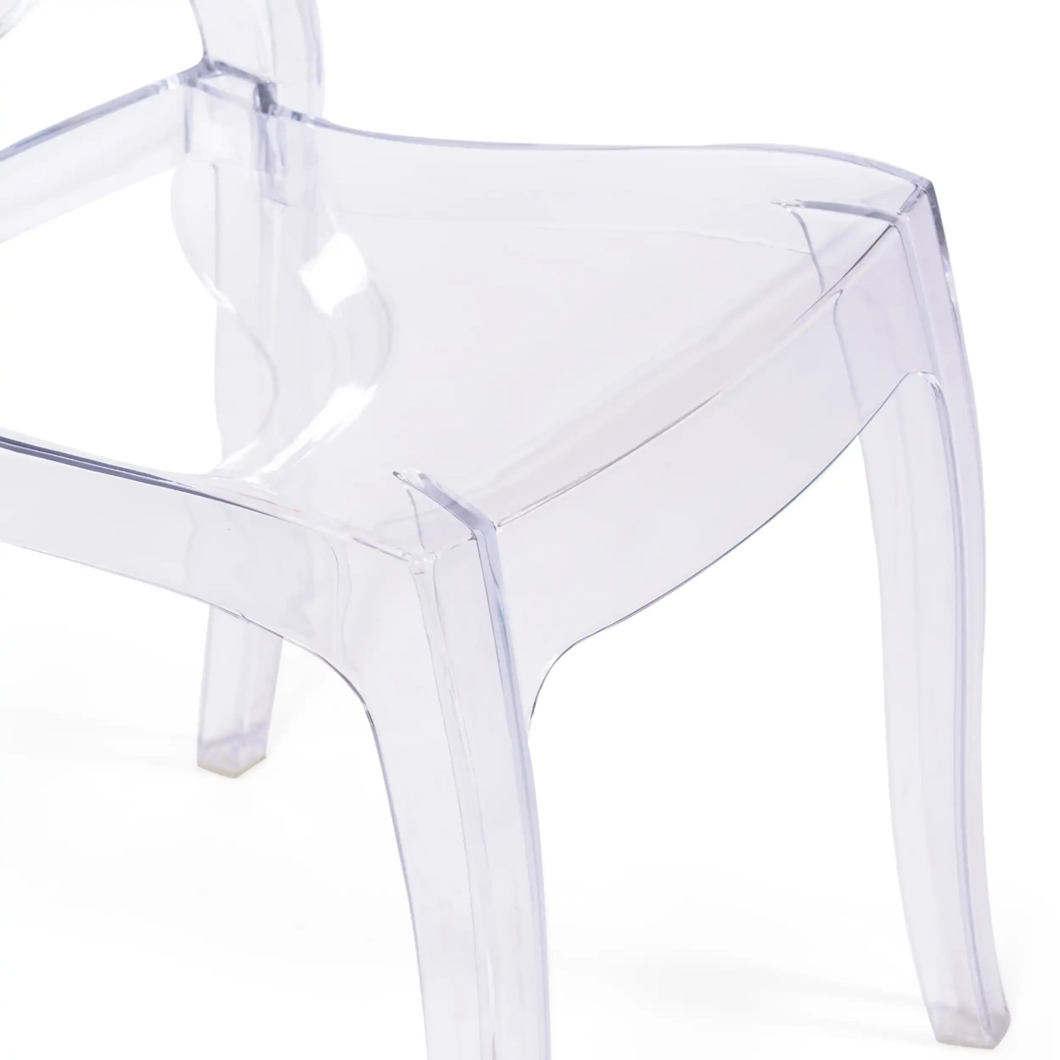 Lousiana transparent dining chair FURNMOD - 10