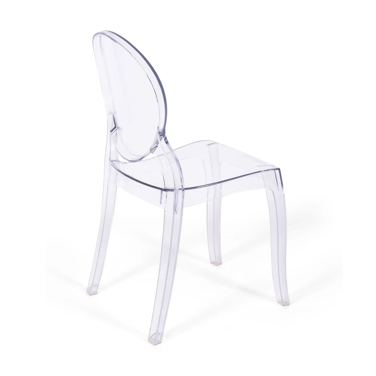 Chaise de salle à manger transparente Lousiana FURNMOD - 9
