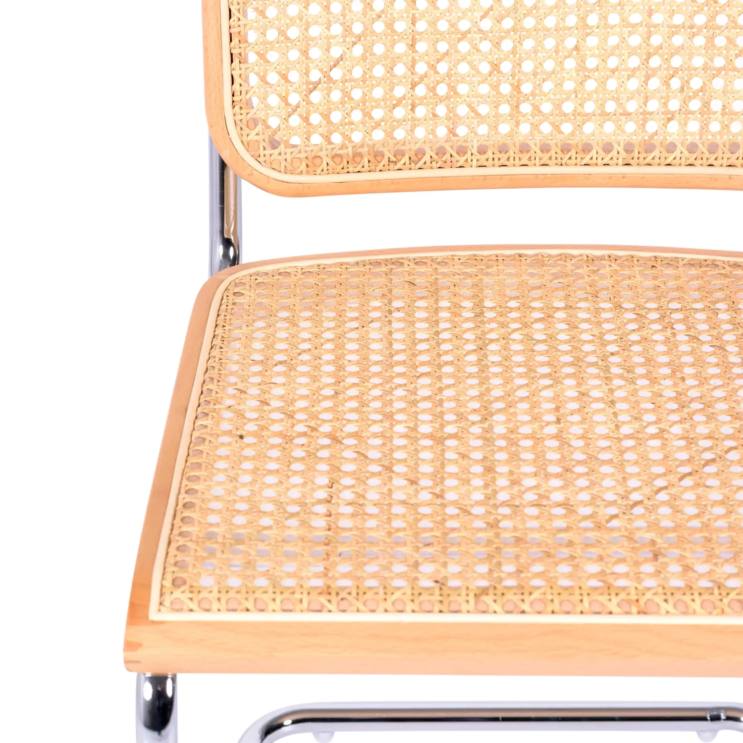 Chaise Cesca Chaise bon marché en acier, hêtre et rotin 🪑 | Mueble Design