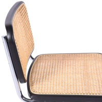 Sedia Cesca sedia economica in acciaio, faggio e rattan 🪑 | Mueble Design