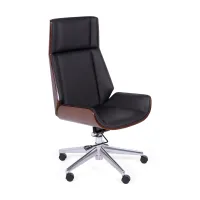 Kancelářské křeslo Nordic Highback v ořechu - Kancelářské židle - Mobelarium