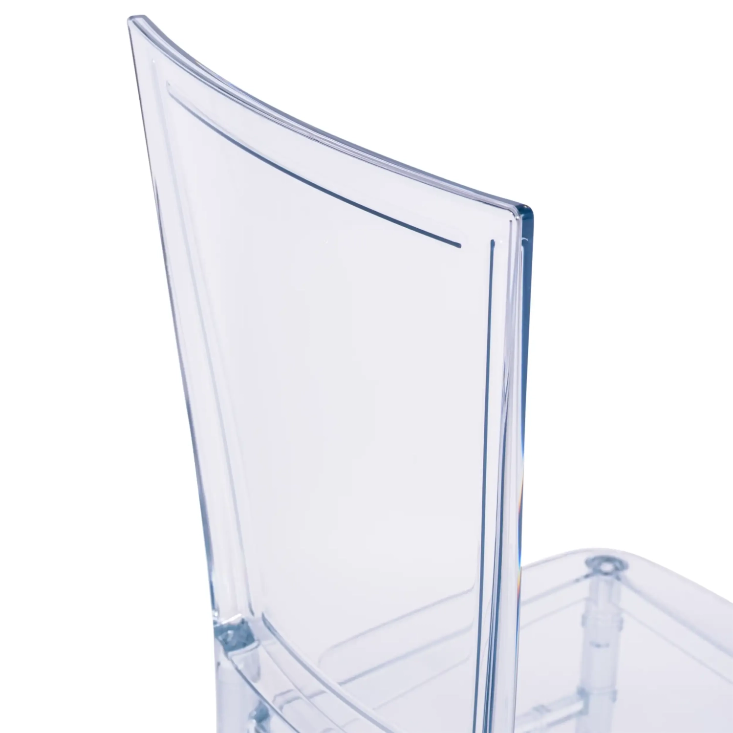 Transparante Stoelen Felipe Ghost - Kunststof stoelen - Mobelarium