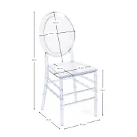 Cadeiras transparentes Isabelle Ghost - Cadeiras de plástico - Mueble Design