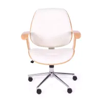 Cadeira de escritório Cambridge em madeira clara - Mueble design