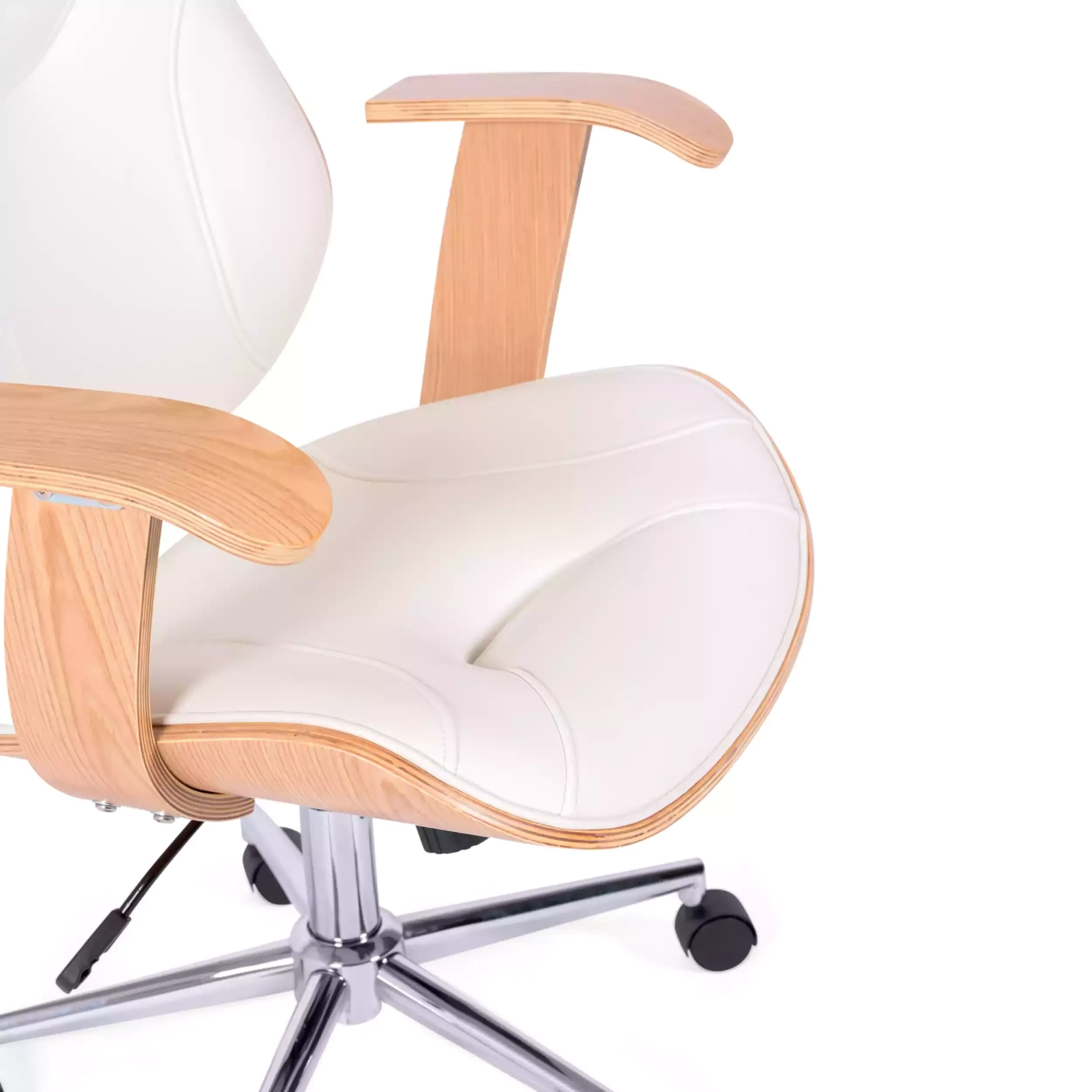 Cadeira de escritório Cambridge em madeira clara - Mueble design