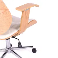 Cambridge office chair in light wood - Mueble design