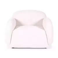 Designerski fotel 1-osobowy Nest - zawijany design - Mobelarium