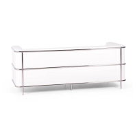Torino 3 seater sofa in eco-leather and chromed steel - Mueble Design