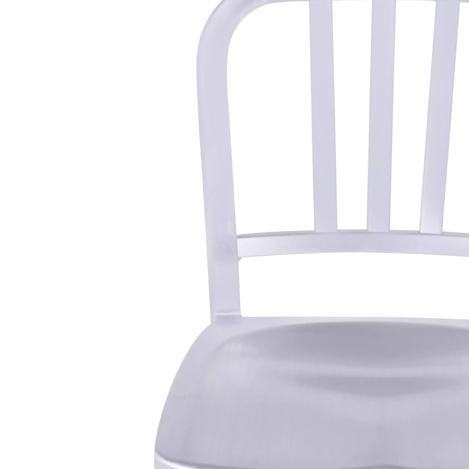 Réplique du tabouret de l'armée de terre en aluminium - design industriel iconique