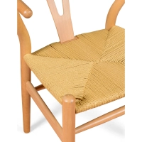 Chaise Inspiration Wishbone CH24 - Chaises en bois - Style nordique