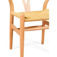 Krzesło Inspiracja Wishbone CH24 - Krzesła Drewniane - Styl Nordycki