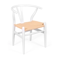 Replica Wishbone chair CH24 in colored wood