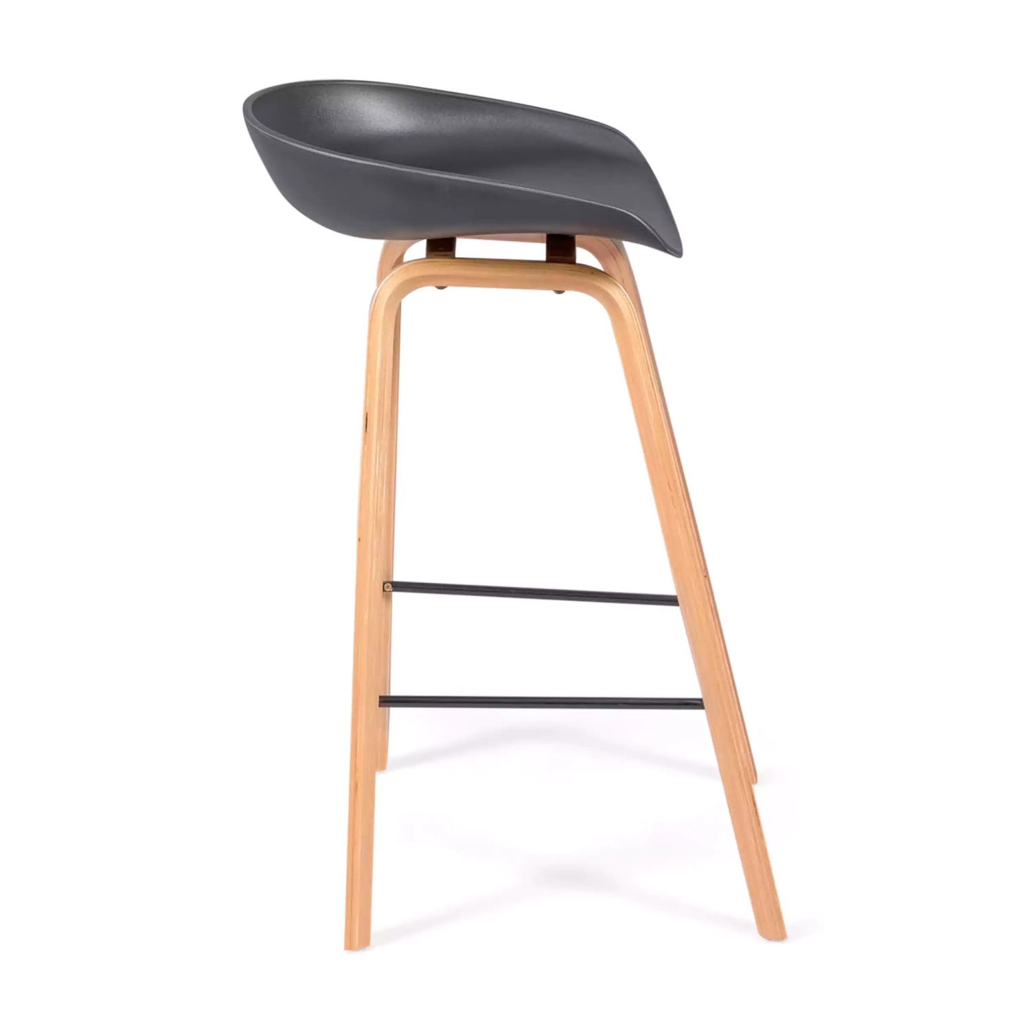 Obtenha o banquinho de madeira de faia nórdica - Mueble Design