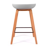 Obtenha o banquinho de madeira de faia nórdica - Mueble Design