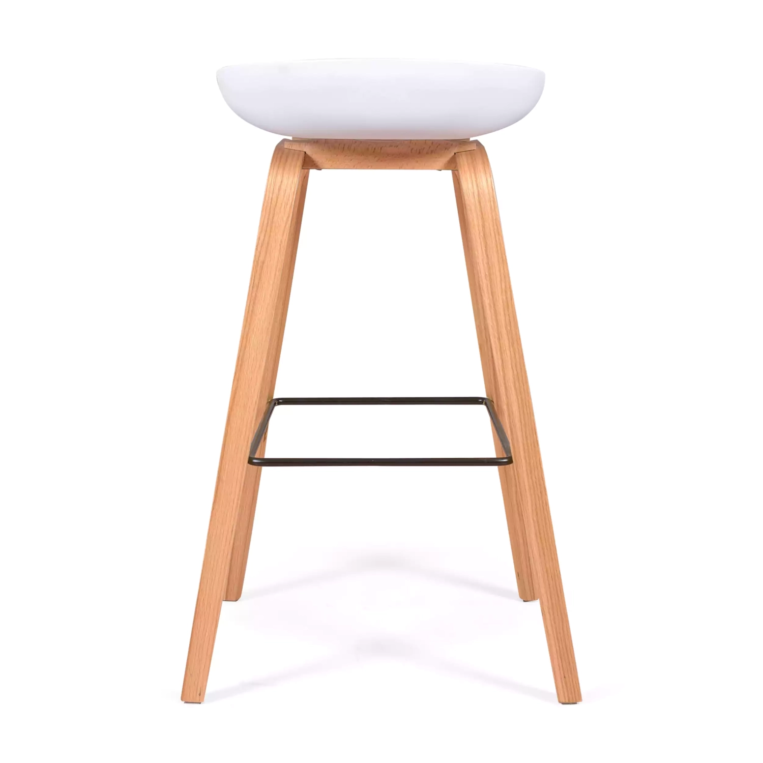 Stołek Skandynawia 75 cm w drewnie bukowym - Mobelarium