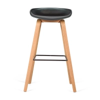 Sgabello nordico da 75 cm in legno di faggio - Mobile Design