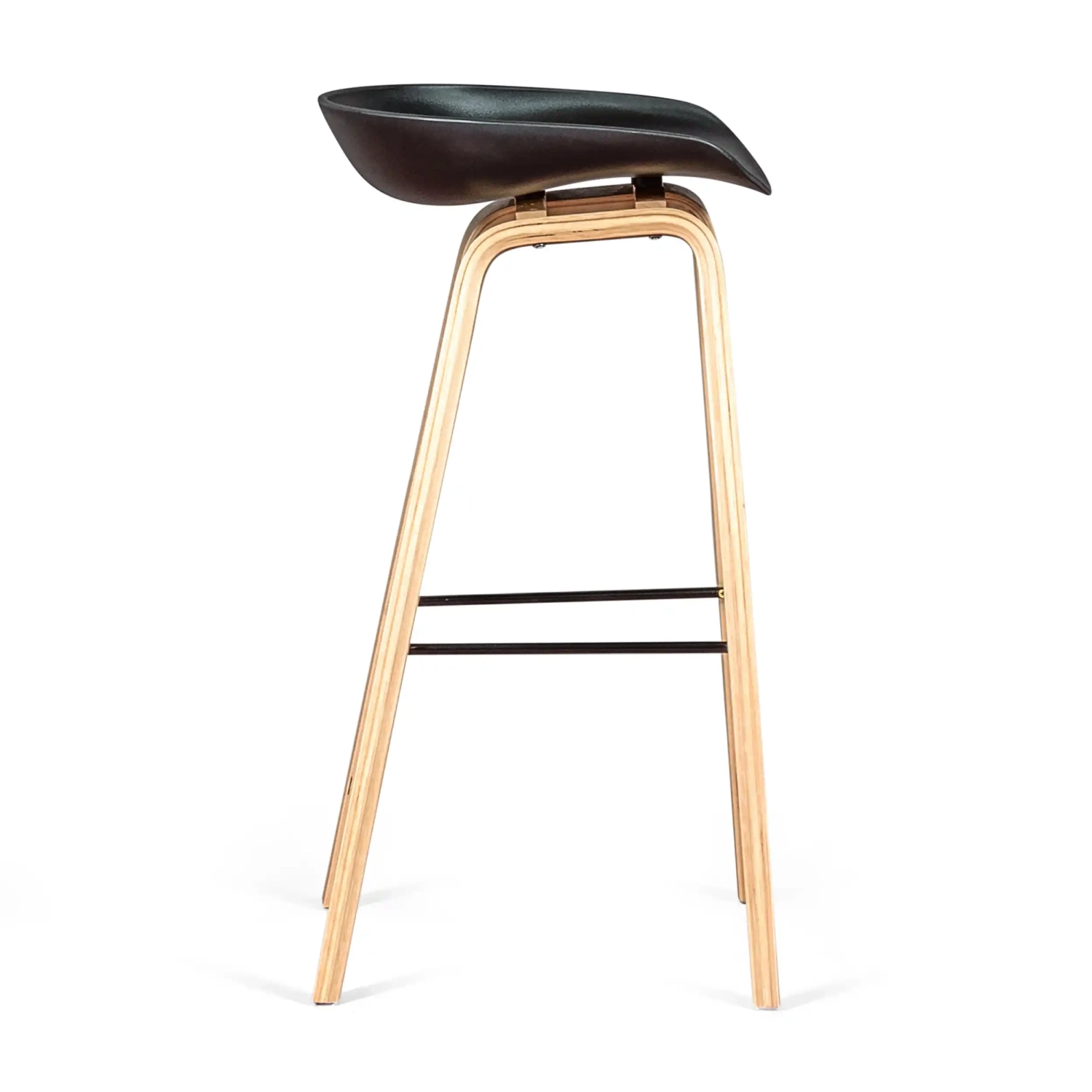 Stołek Skandynawia 75 cm w drewnie bukowym - Mobelarium
