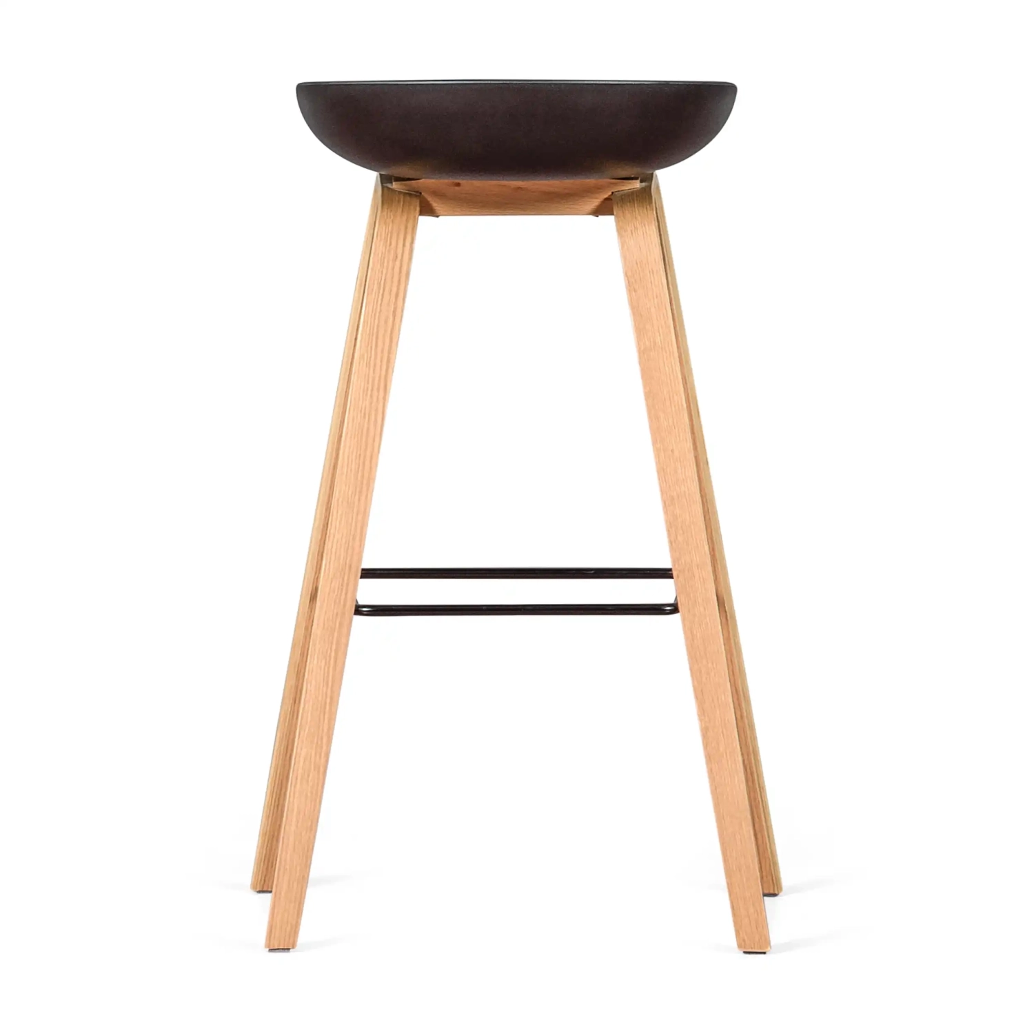 Sgabello nordico da 75 cm in legno di faggio - Mobile Design
