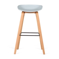 Sgabello nordico da 75 cm in legno di faggio - Mobile Design