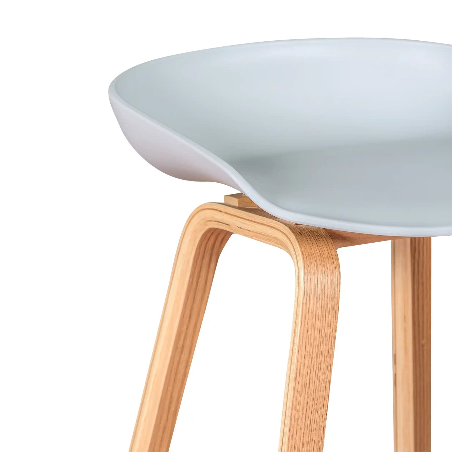 Taburete Nórdico de 75cm en Madera de Haya - Mueble Design