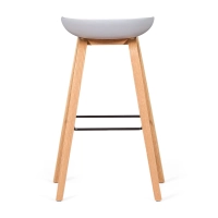 Barstol Skandinavien av 75cm i bokträ Mobelarium