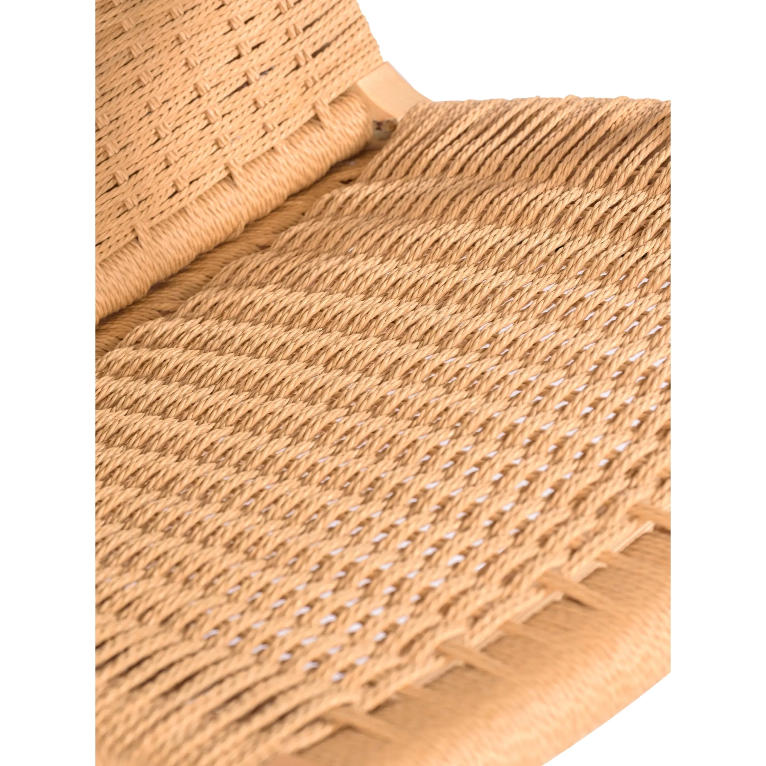 Křeslo Catani CH25 | Skandinávský design z jasanu a přírodního lana