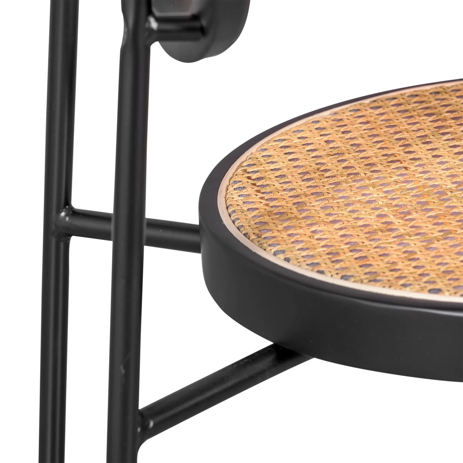 Sedia retrò Preston in rattan naturale - Design e calore - Mobilie Design