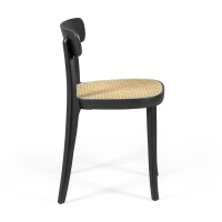 Tours stol i ask och rotting - Skandinavien och naturlig stil - Mobelarium