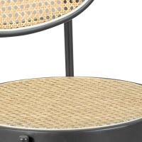 Barstol Vintage Bar Preston Rattan Natural 65 cm - Mobelarium