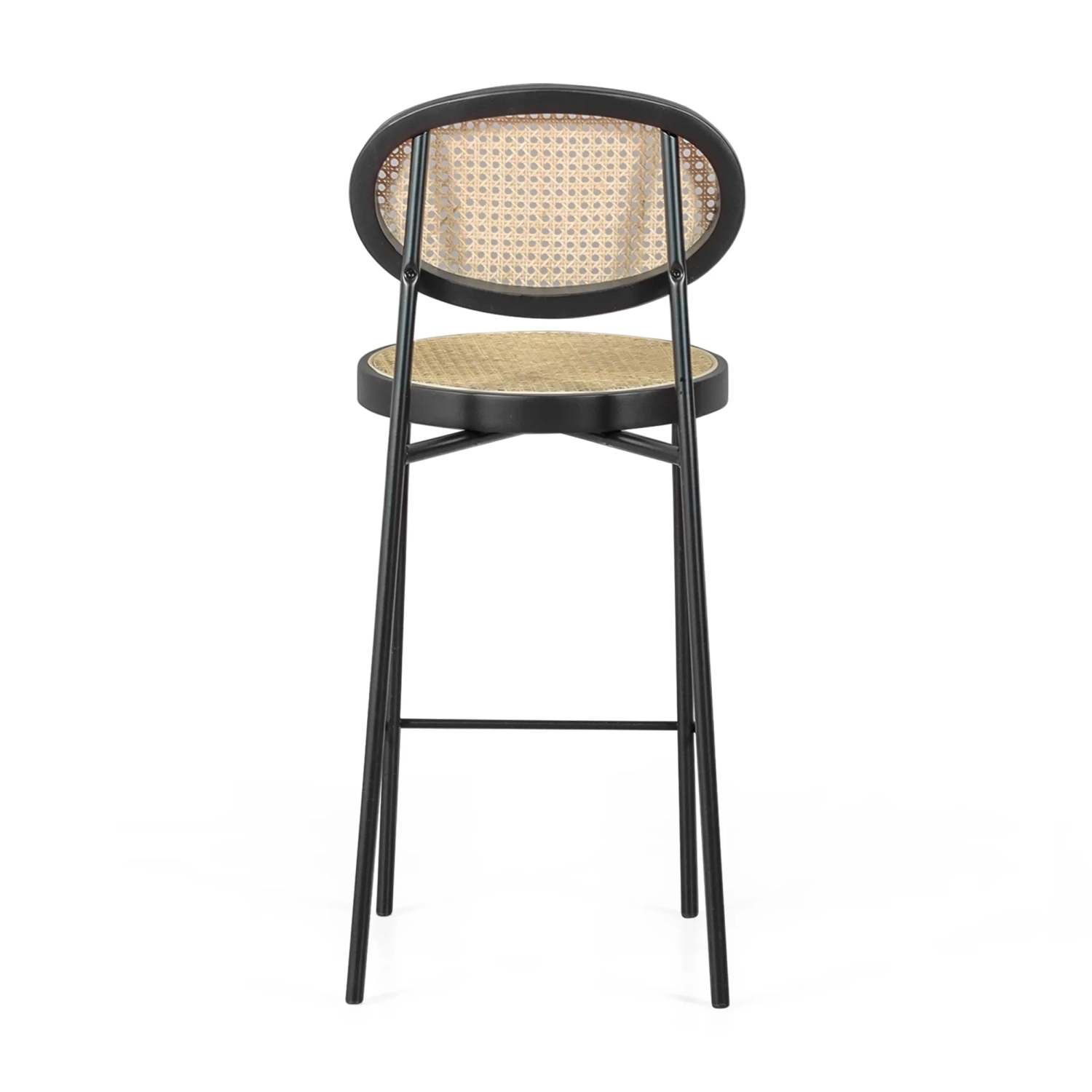 Stolička Vintage Bar Preston Rattan Natural 65 cm - Mobelarium
