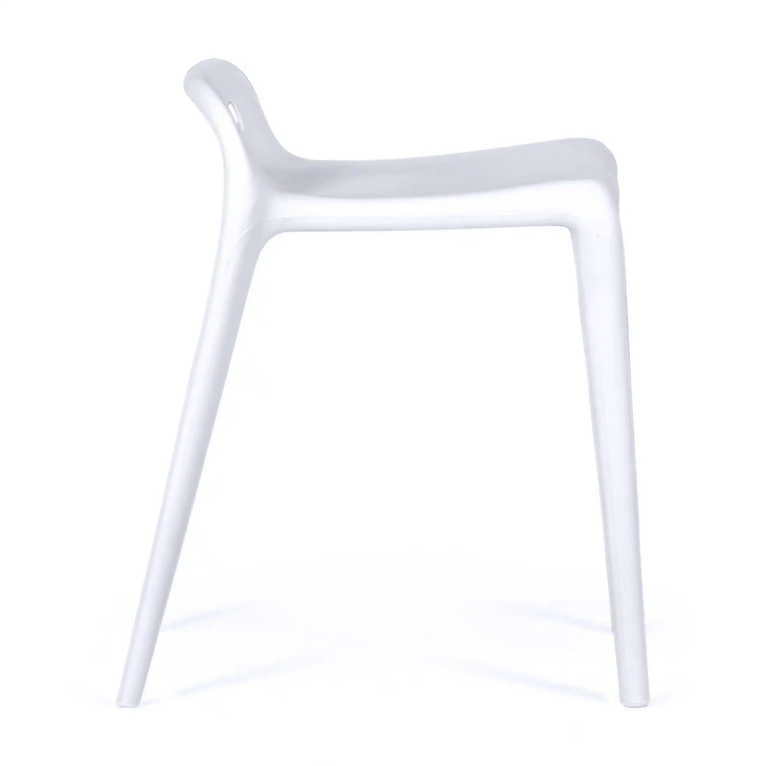 Stool design Didi 45 cm White | Minimalist and Light Design