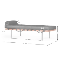 Barcelona Daybed Inspiration - Designový nábytek - Designový nábytek