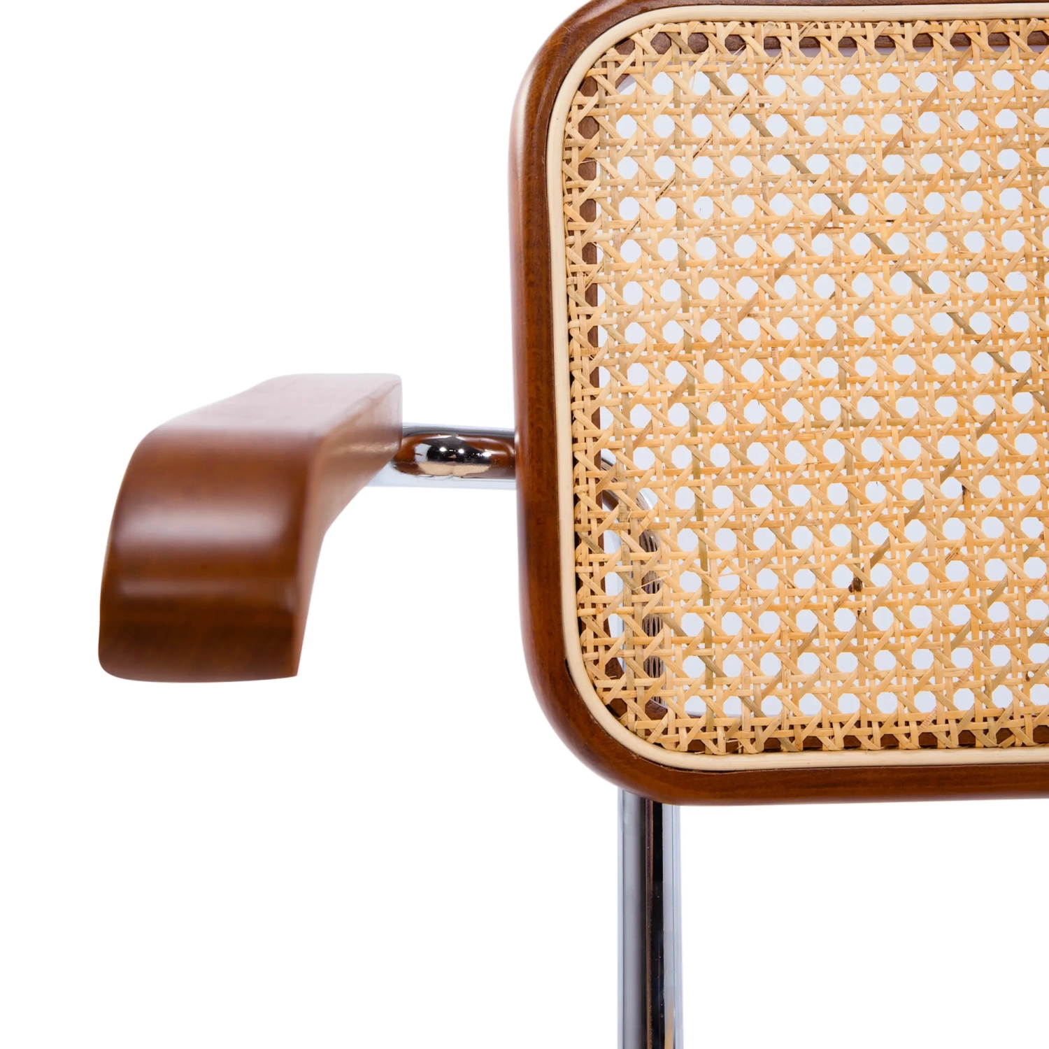 Silla Cesca con reposabrazos - Sillas de ratán - Mueble Design