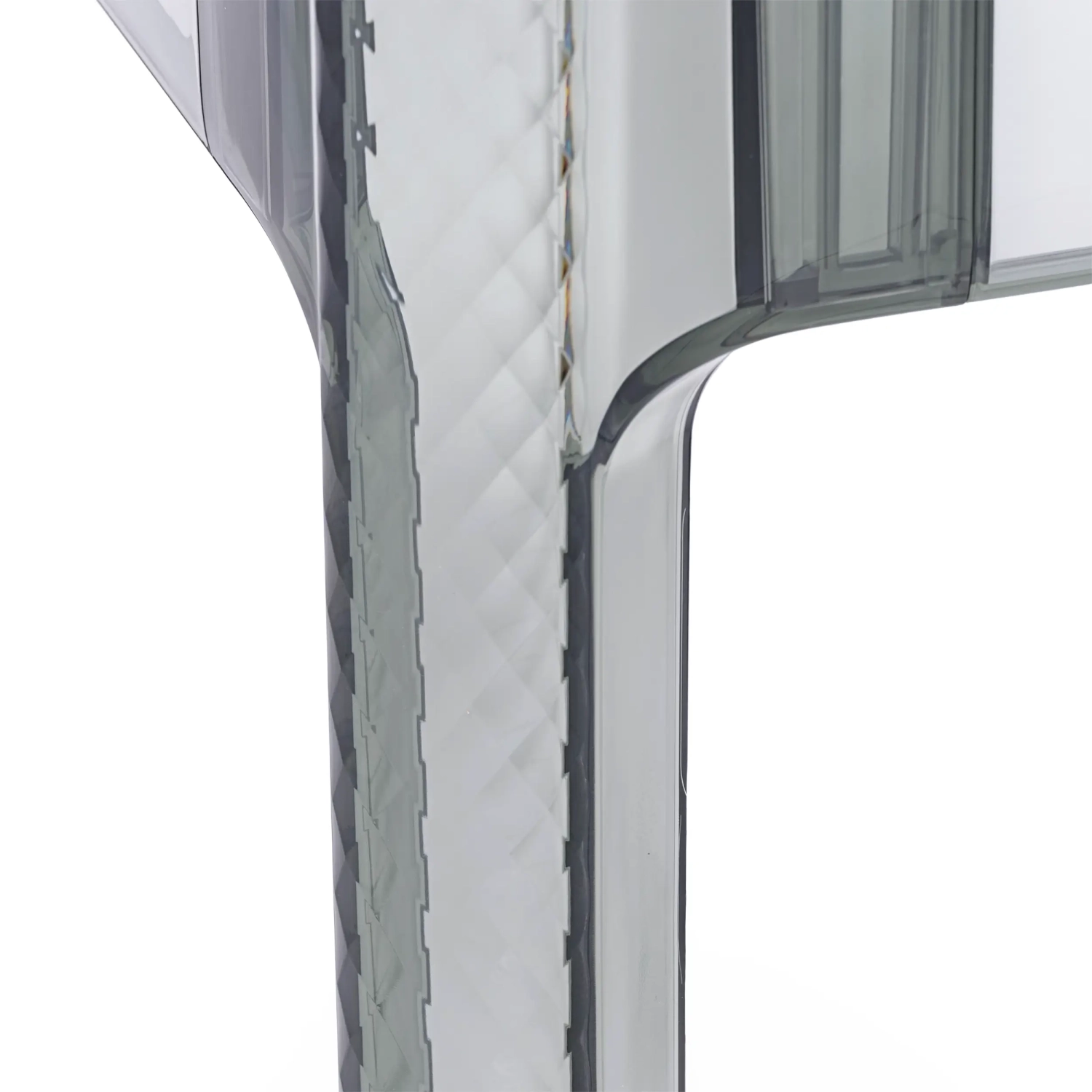 Ghost Kvadratiskt matbord 80 cm : Transparent Modern Design