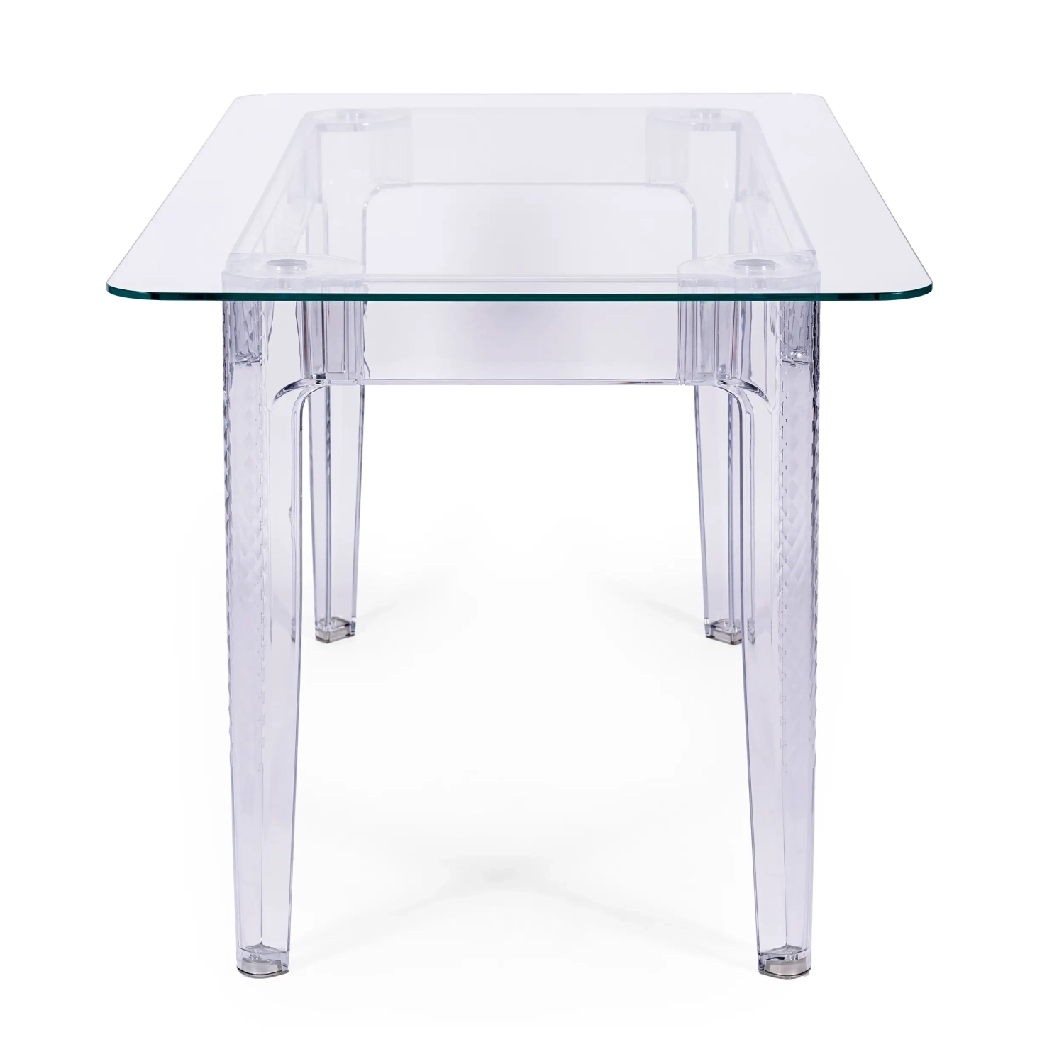 Tavolo da pranzo Ghost 140x80 cm | Design moderno trasparente