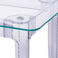 Ghost Dining Table 140x80 cm | Modern Transparent Design