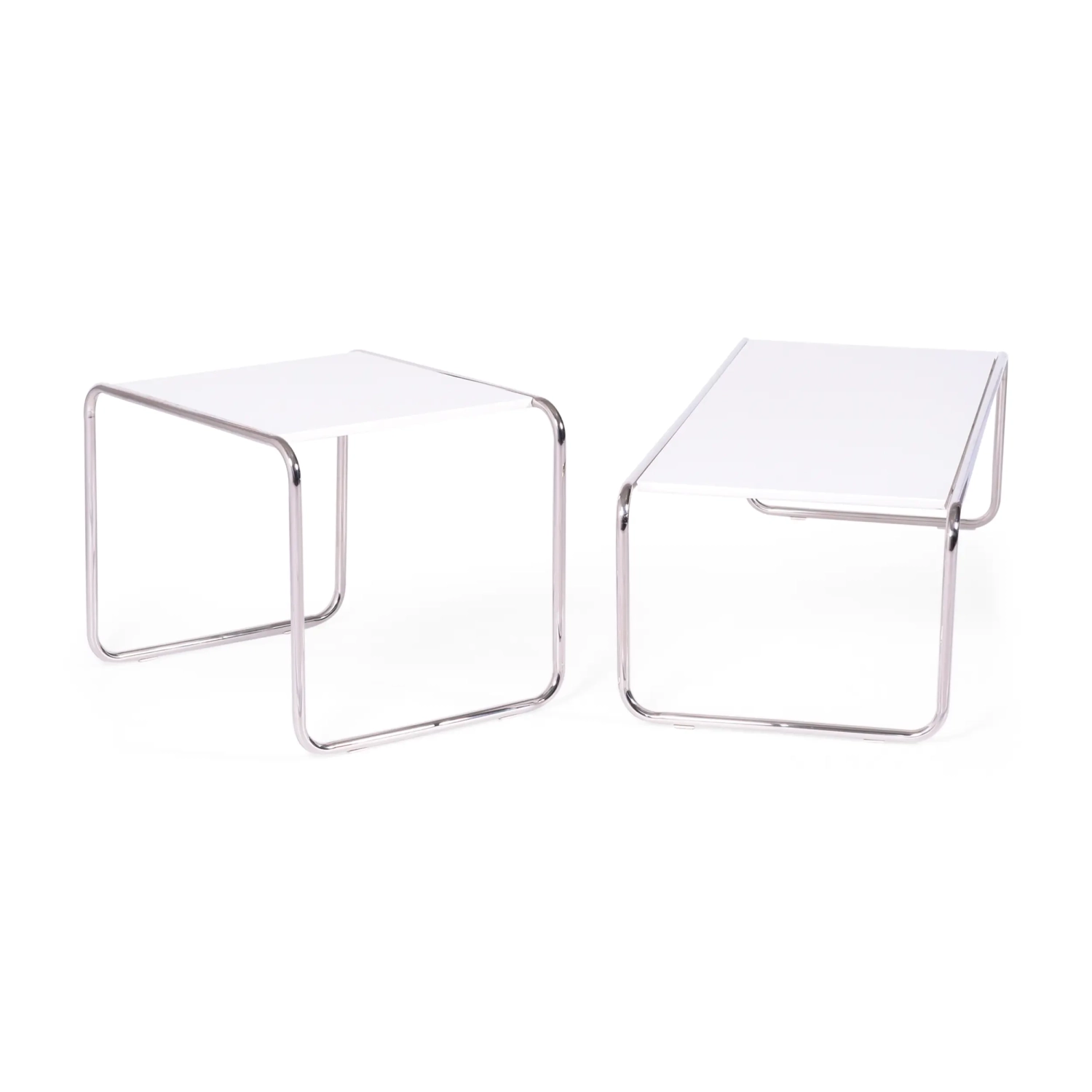 Inspiratie set Tafels Laccio Breuer | Bauhaus Design | Salon- & Bijzettafels