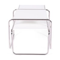 Set di tavolini d'ispirazione Laccio Breuer | Bauhaus Design | Tavolini da caffè e laterali