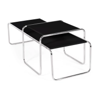 Zestaw Inspiration Stoliki Laccio Breuer | Bauhaus Design | Stoliki kawowe i boczne
